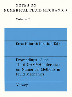 cover image of Proceedings of the Third GAMM — Conference on Numerical Methods in Fluid Mechanics